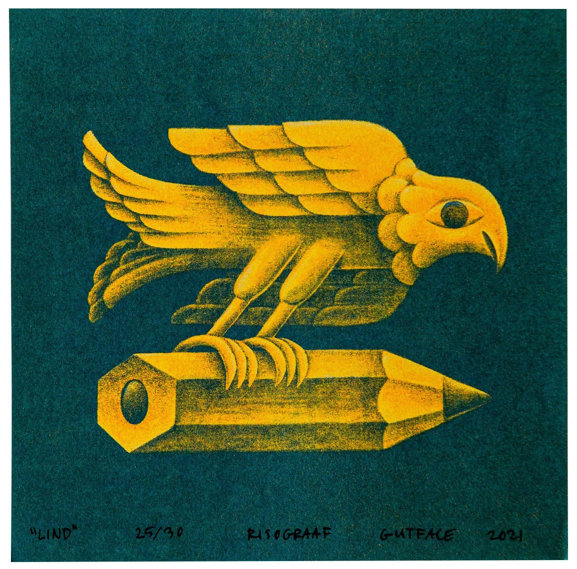 BIRD 20x20cm