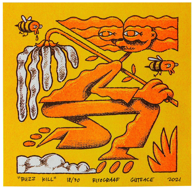 Buzz kill 20x20cm