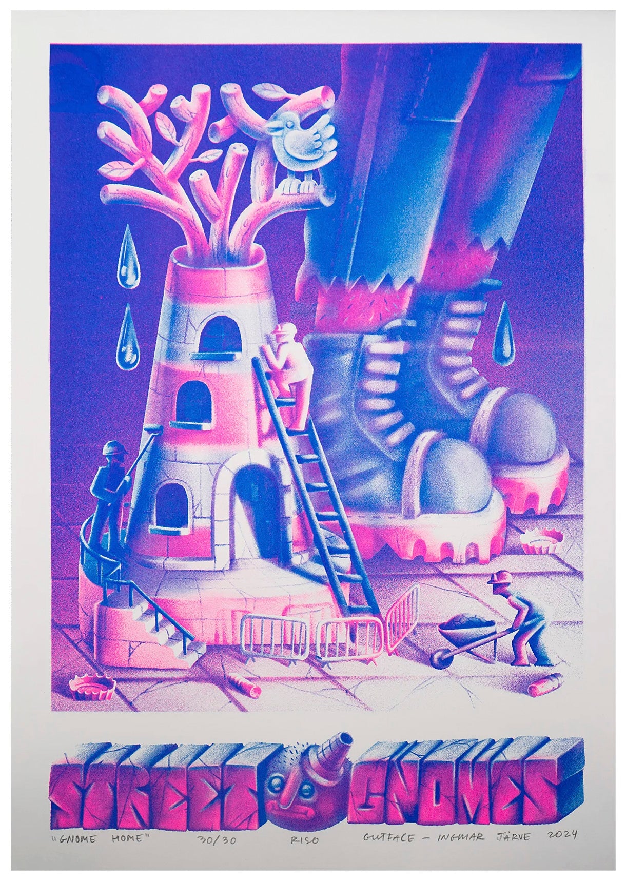 Gnome home A3